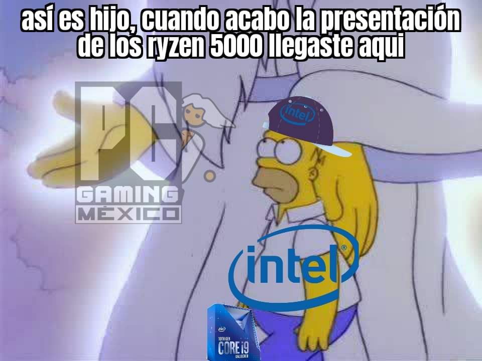 el_ulrich13's tweet image. meme del día jajajaja. #RIPINTEL