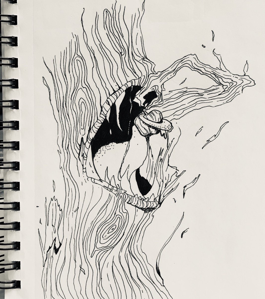 My drawing for day 5! “Apple”
Join us for the October drawing challenge! Anyone is welcome. We want to show off Rayburn talent. Details in post made in October 1st!