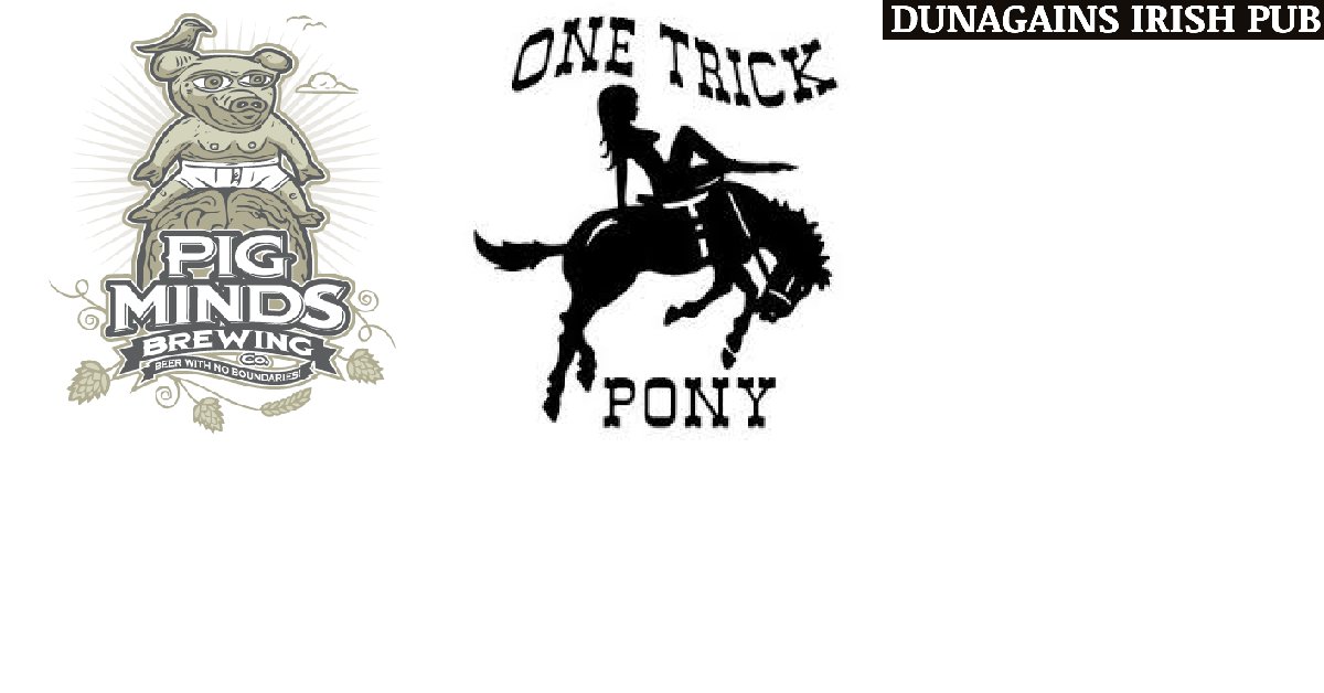 Now available: Pig Minds Vanilla Bitch Slap, One Trick Pony Wet Hopped Warlander taphunter.com/location/dunag…