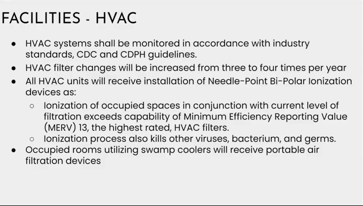 Since this is an airborne virus this is VERY important!