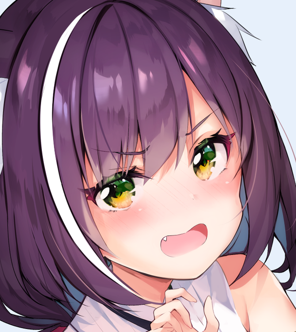 顔と髪ちょっとなおしました!
コミ1の色紙になりまする 