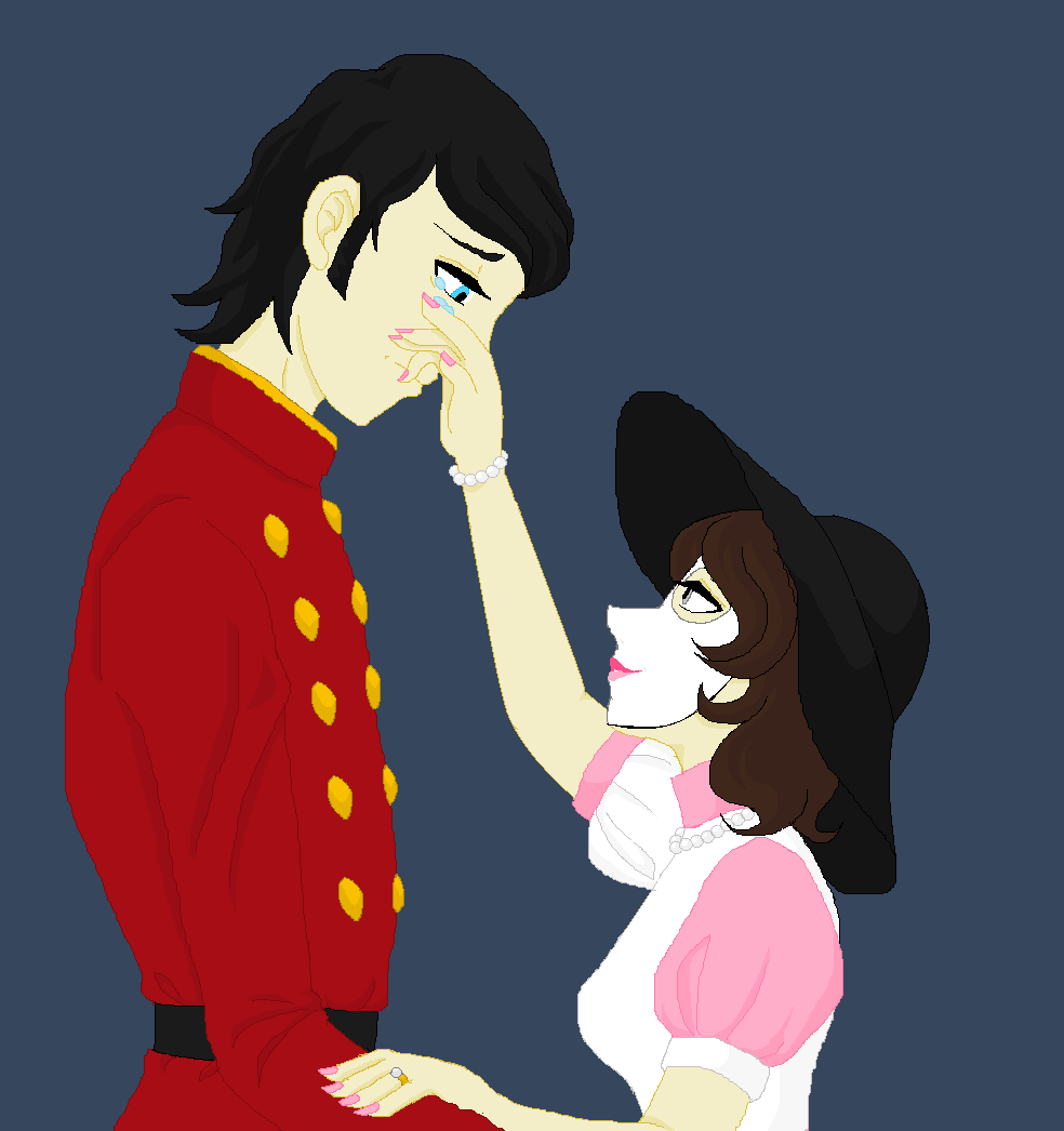 EmptyDollsHouse's tweet photo. #WHFtober #dayseven #bobby #cry #sad #ocs #whfocs #married #couple #Wehappyfew #pixelart #MSPaint #2020timestamp https://t.co/MM1TSAiLXO