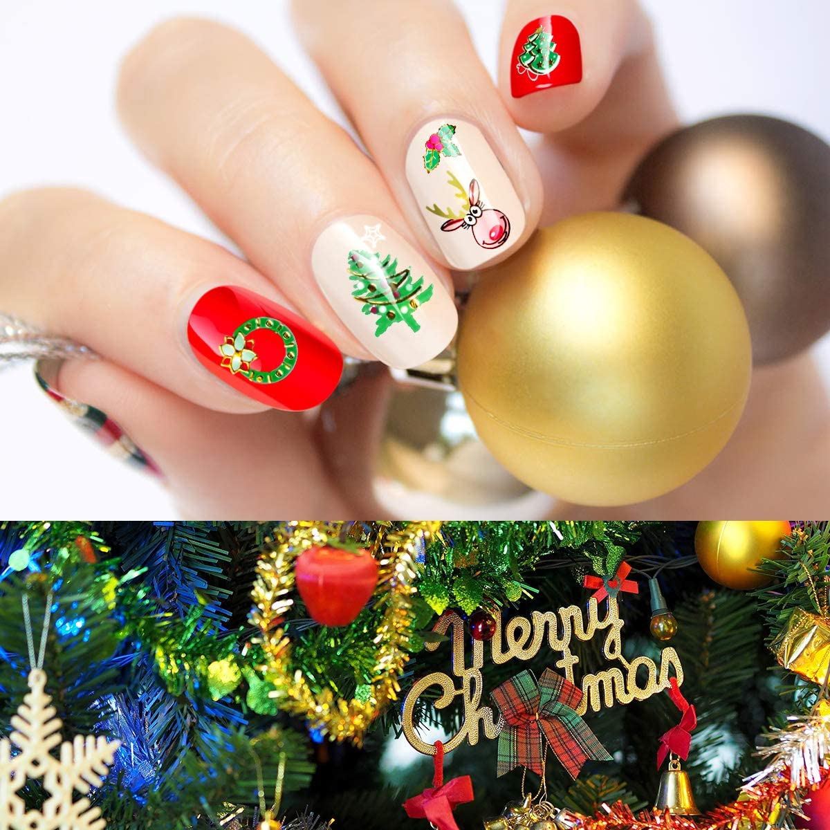 Interested in getting our latest Christmas Nail Stickers? PM us for more details.
An Amazing 380PCS 3D Metal Design Nail stickers. #nails #nailsofinstagram #nailstickers #nailinspiration #nailartwow #nailsforever #acrylicnails #nailsdid #prettydiva#review