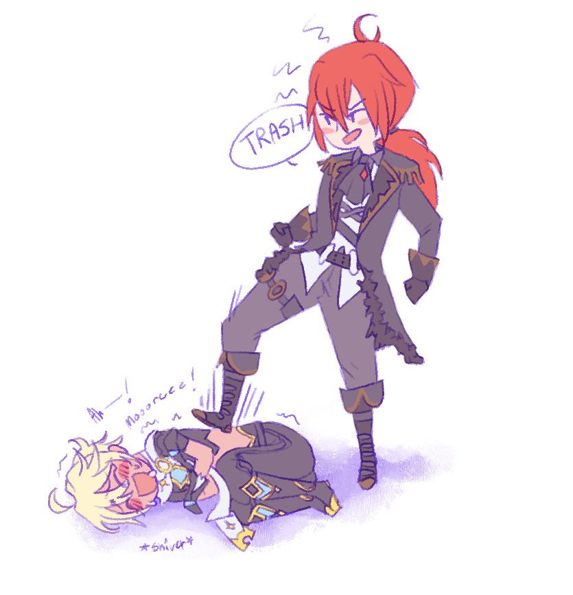 85530EC02's tweet photo. All I want is diluc to step on me #diluc #aether #genshinimpactfanart #GenshinImpact #Genshin_Impact #genshin #impact #traveler #takemedaddy https://t.co/OHW26t46MS
