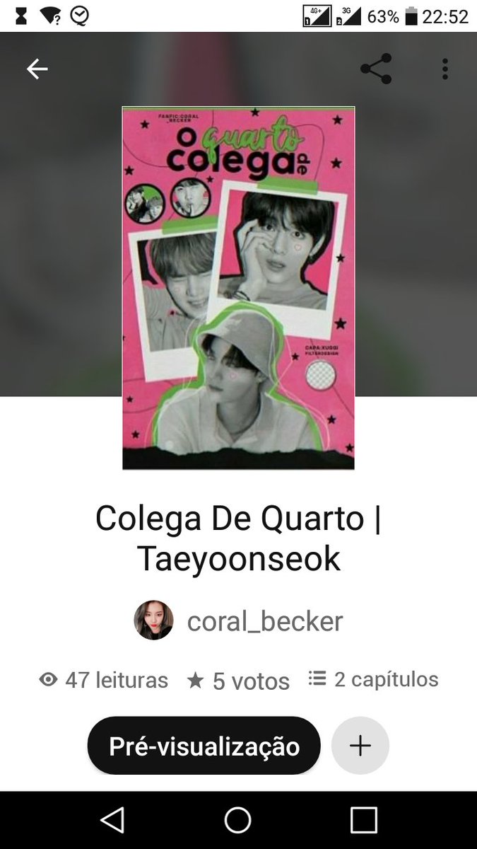 Coralbecker_'s tweet photo. Quero agradecer muito a @filterdsg por fazer a capa pra a minha estória.
Muito obrigada por estar dando mais cor e vida a ela 💜
@BTS_twt https://t.co/8Trj3j974f
