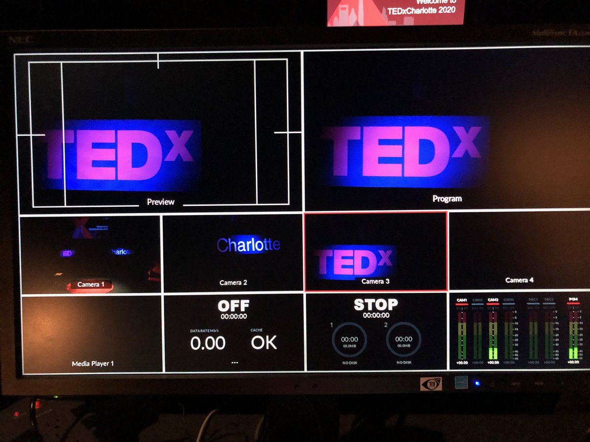Mic check! Recording our 2020 #tedxclt speakers tomorrow. Stay tuned for watch dates.