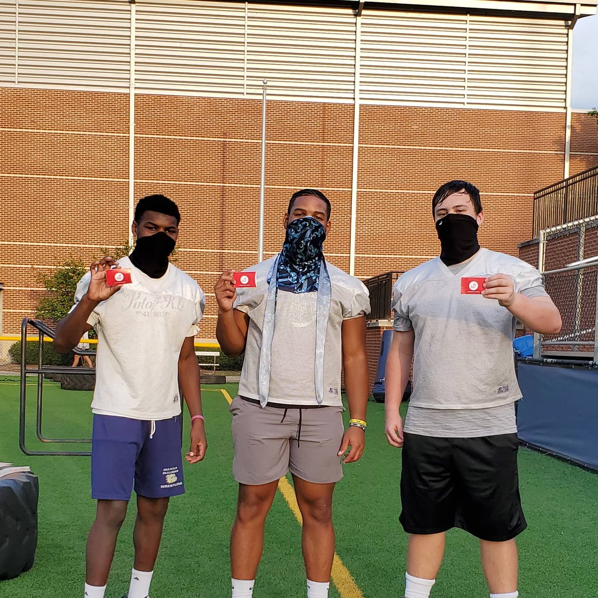 Team MVP's for our game vs Arabia Mountain. This award was sponsored by <a href="/LlcTailored/">Tailored Legal Contracting, LLC</a>. Each player was presented with a <a href="/ChickfilA/">Chick-fil-A, Inc.</a> gift card! Go Dawgs!!