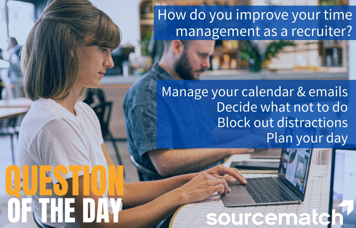 sourcematchteam's tweet photo. Question of the Day SourceMatch Series

#employeeengagement #humanResources #HR #management #didyouknow #futureofwork #SourceMatch https://t.co/EJ3rfDeCCH