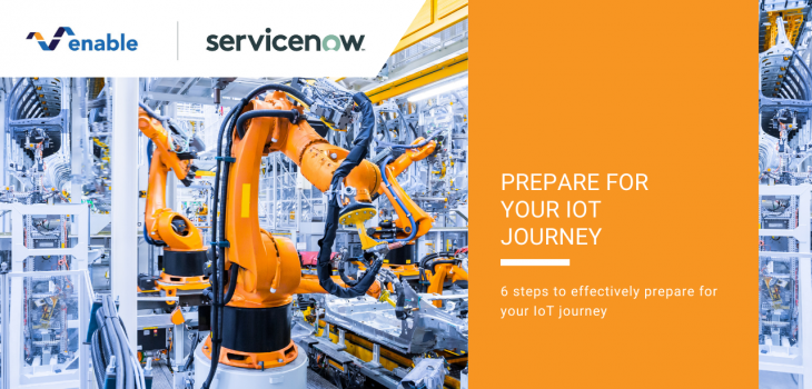 enablePS's tweet photo. 6 steps to effectively prepare for your IoT journey - https://t.co/l4Z9nh9MAl

#IOT @ServiceNowANZ @ServiceNowAsia https://t.co/LWB1bK2LwL