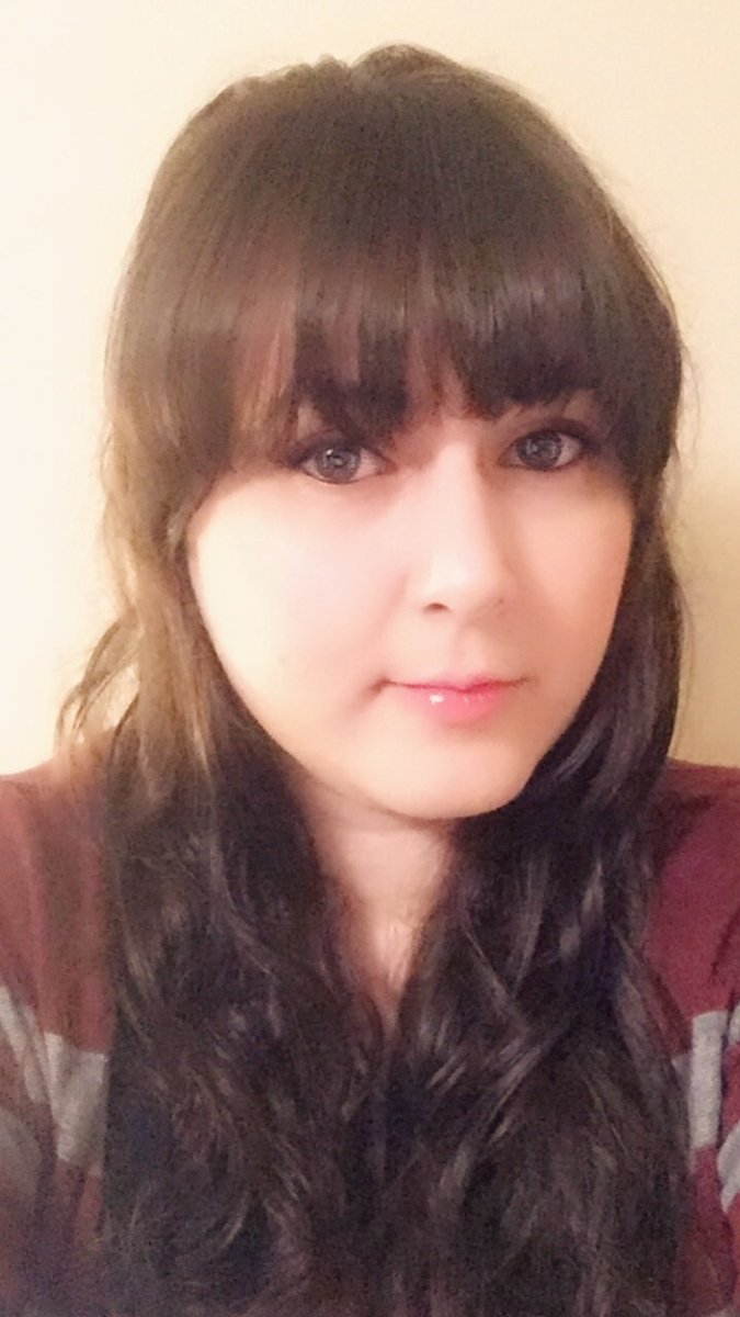 fuddletots's tweet photo. Okay so I gave myself bangs and it turned out...uh well here’s the pics. 😂 https://t.co/vuEy7zirop