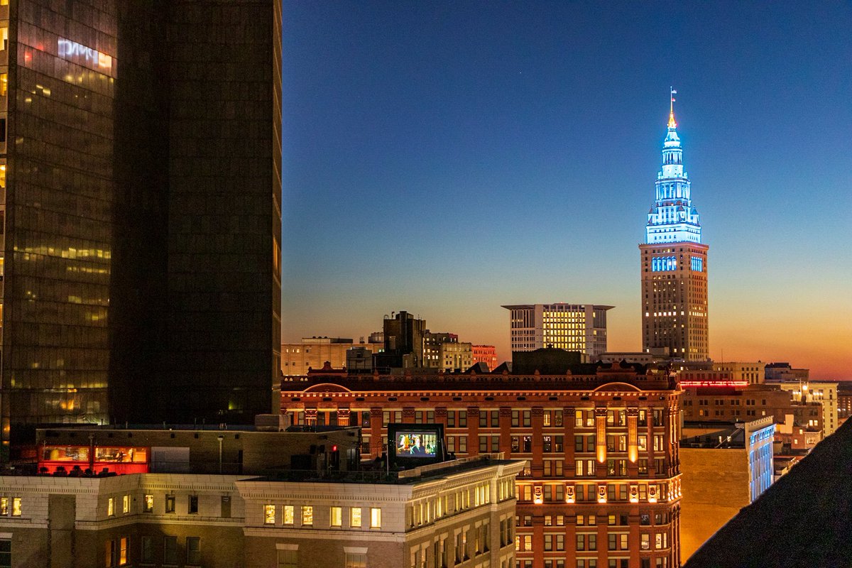 An absolutely perfect night here in <a href="/DowntownCLE/">Downtown Cleveland</a>