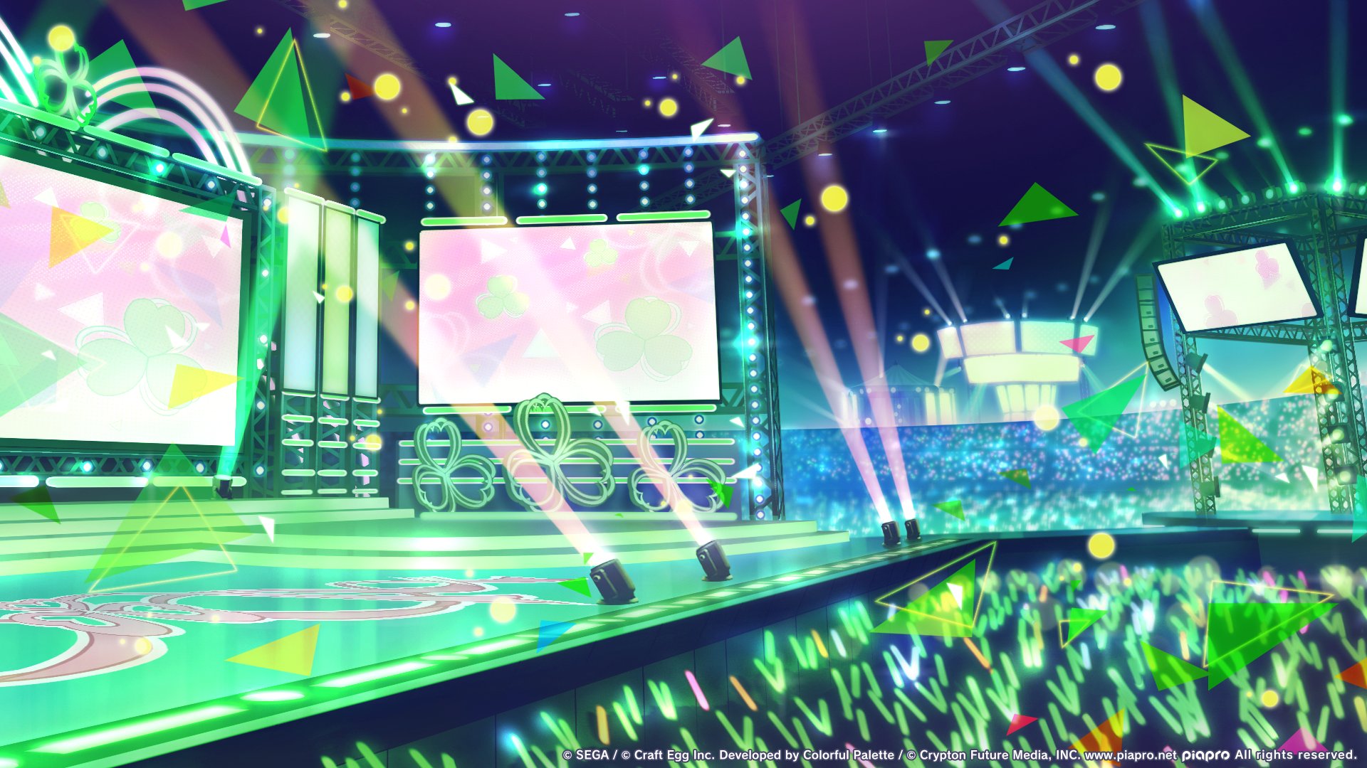 Twitter 上的project Sekai Eng Unofficial Sekai A Performance Stage World Illuminated By Countless Glowsticks Miku And Rin Become Idols Themselves And Help Minori And Her Friends Discover Their True Feelings By