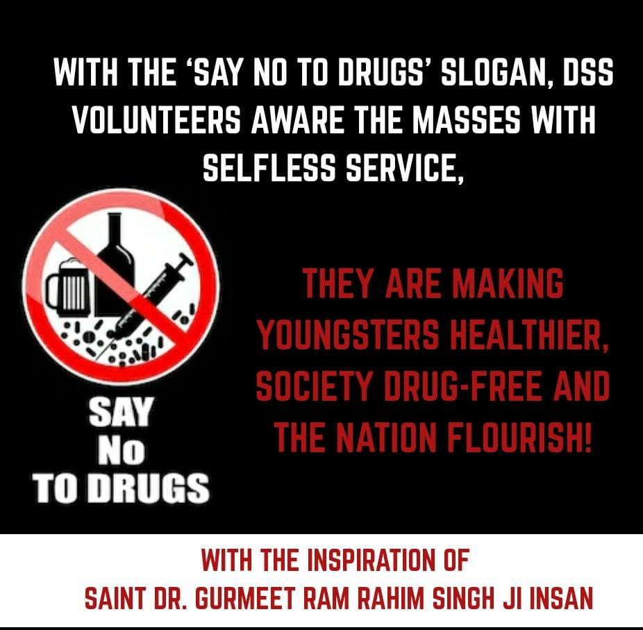 heenasingla15's tweet photo. #SayNoToDrugs millions have been able to shun them and are living a life full of joy by increasing their willpower https://t.co/WVhtrQ6QMK