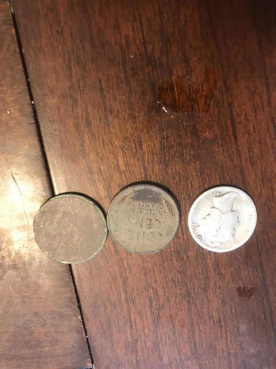 My finds for today 1929 mercury dime