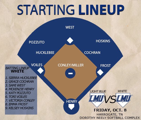 LMU_Softball's tweet photo. Who you got? 👀😤⬇️

#teamlightblue #teamwhite #gosplitters https://t.co/KWVx1WHT6I