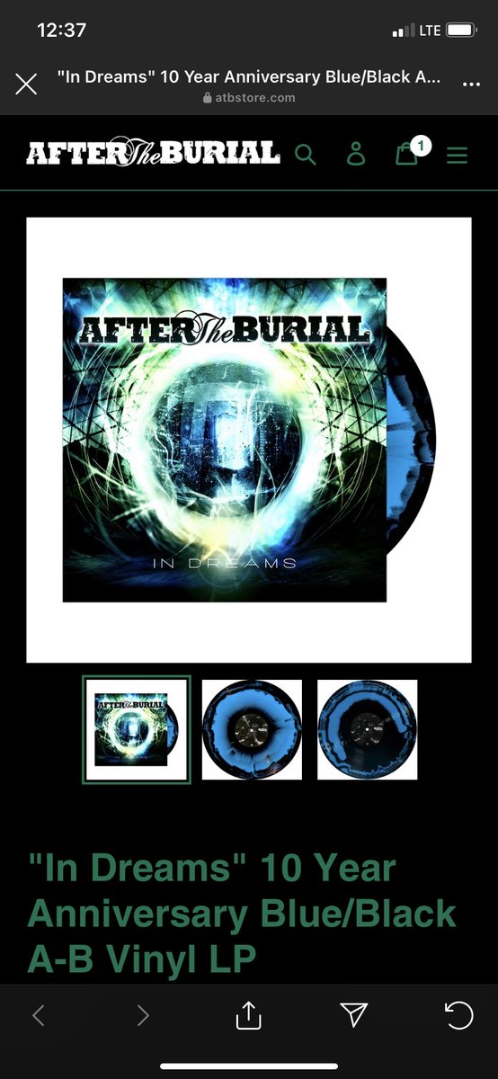 black_wolf816's tweet photo. Bought these today 🔥💙🖤 WOOOOO!!!!!🤙 #metal #djent #justinlowe #vinyl #firstpress #aftertheburial #twincitiescrush @aftertheburial 🤘 https://t.co/QMAMORBJYm