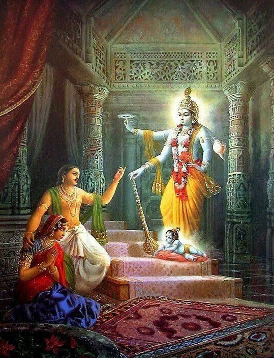 Look at this picture. Behold it. Lord Krishna appeared 5,247 years ago on 21st July 3227BC in Mathura. The great grandson of Lord Shri Krishna, King Vajra Nabha made the 1st Temple known as Kesavadev at the exact place where Bhagwan Shri Krishna appeared  #कृष्ण_जन्मभूमि_आंदोलन