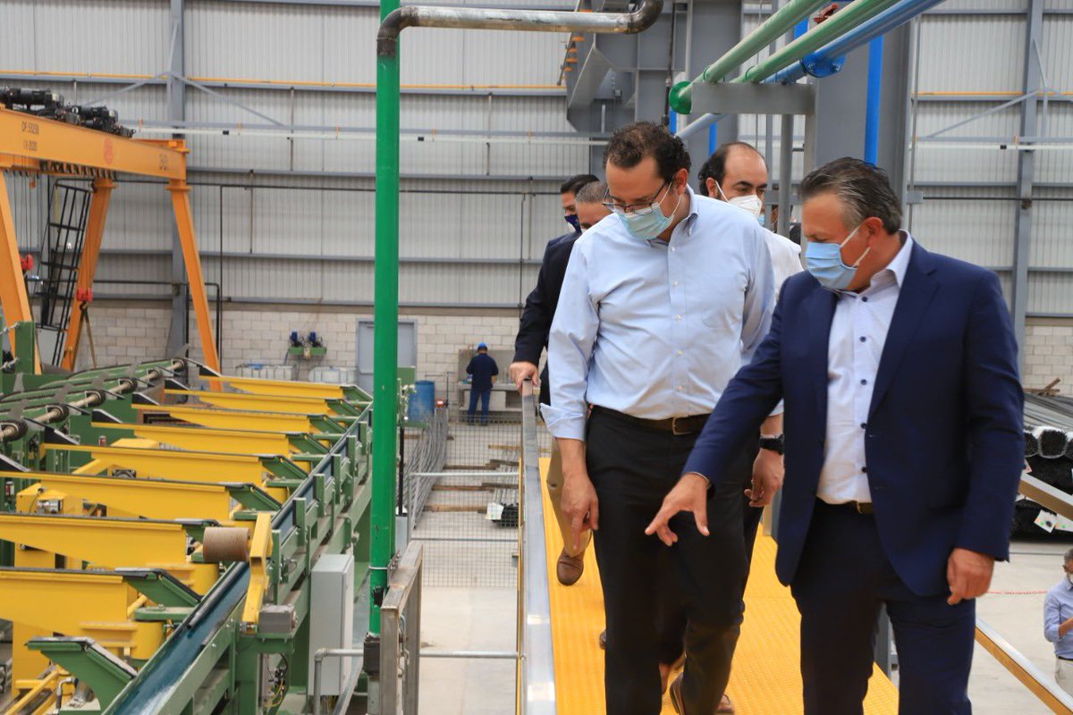 navaslp's tweet photo. Esta tarde fuimos testigos del importante crecimiento que #PEASA ha tenido en #SanLuisPotosí a lo largo de 20 años.

La inauguración de su nueva planta 
representa confianza, cosecha de éxito, trabajo y solidaridad con las familias potosinas. https://t.co/A692fC5xIb