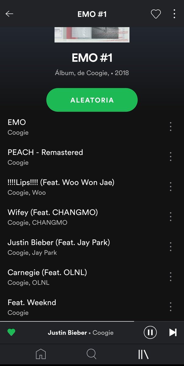 Moon131_131's tweet photo. EMO #1 ya está disponible otra vez en Spotify 🥺🥺🥺 #Emo1 #Coogie https://t.co/4oD1rOewHz