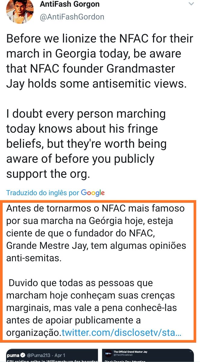 25) E segundo um Próprio militante da extrema esquerda radical Antifa com 40k seguidores no tt "GrandMasterJay" tbm seria Anti semita, e publicou postagens dele enaltecendo Hitler e atacando os judeus.Se lembram do Quarto Reich???  #NFAC