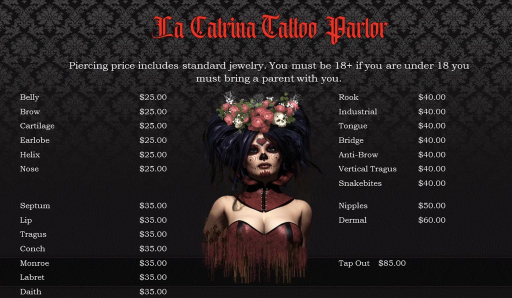 Lacatrinatatto1's tweet image. Take a shot at to win a free piercing by simply guessing what tomorrow’s 31 days of horror theme is!!

Comment what you think the theme is and the first person to guess it correctly through Instagram, Facebook, or Twitter! There will be only one winner ! 

#houstontattooshop