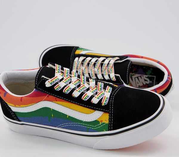 vans rainbow drip vans rainbow drip