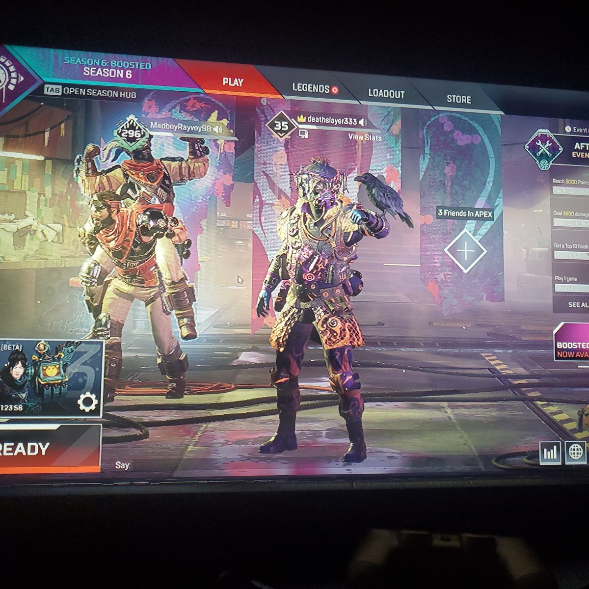 oniichanshadow's tweet photo. More #apexlegends doing some #duo rn maybe some #silverranked come see me live on #twitch #twitchaffiliate #twitchstreamer just got #100followers so let's see what fun we can have today https://t.co/Z0XfC2xxfG