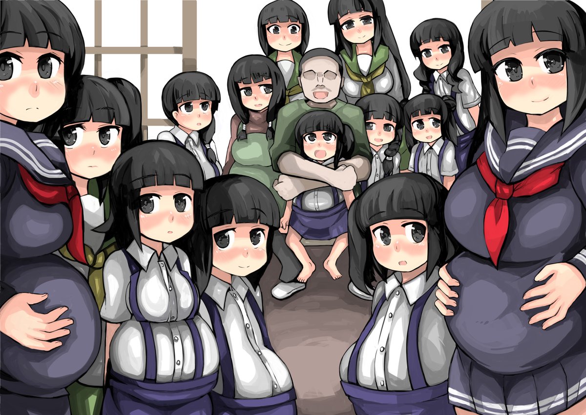 過疎村で(ryBルート|がおー|pixivFANBOX https://t.co/UPNYlI7P8J  更新～ 