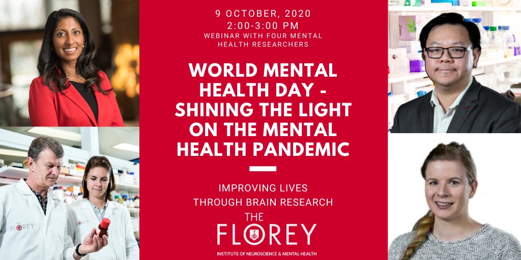 With 1 in 4 people experiencing #mentalhealth issues, this year for #WorldMentalHealthDay 2020, we are proud to present our online webinar, shining a light on the mental health pandemic. Join now at: eventbrite.com.au/e/world-mental…