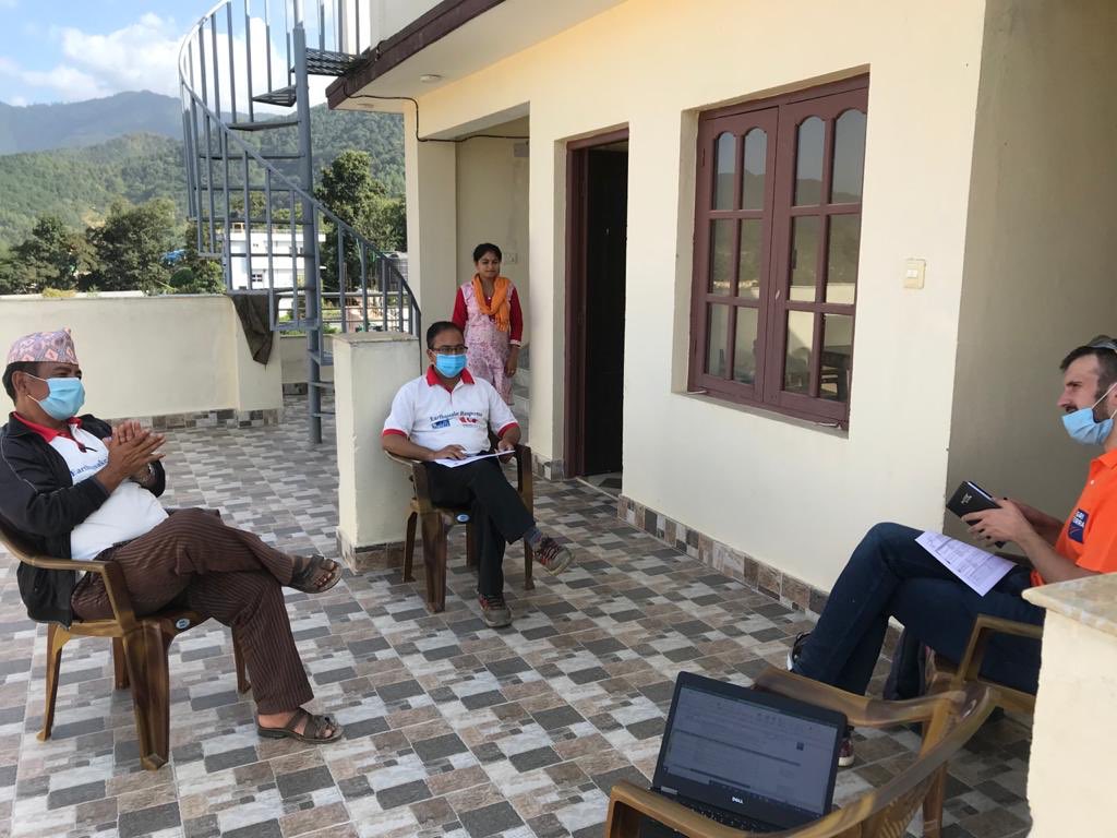 Visit Lalitpur Dairy Coop Union, with a beautiful view at Ganesh Himalaya mountain. A brand new all automated processing facility is realized but not operating yet due to COVID restrictions. With support of ⁦<a href="/Agriterra/">Agriterra</a>⁩ we hope production starts soon. ⁦<a href="/TrijanSingh/">Trijan Singh</a>⁩