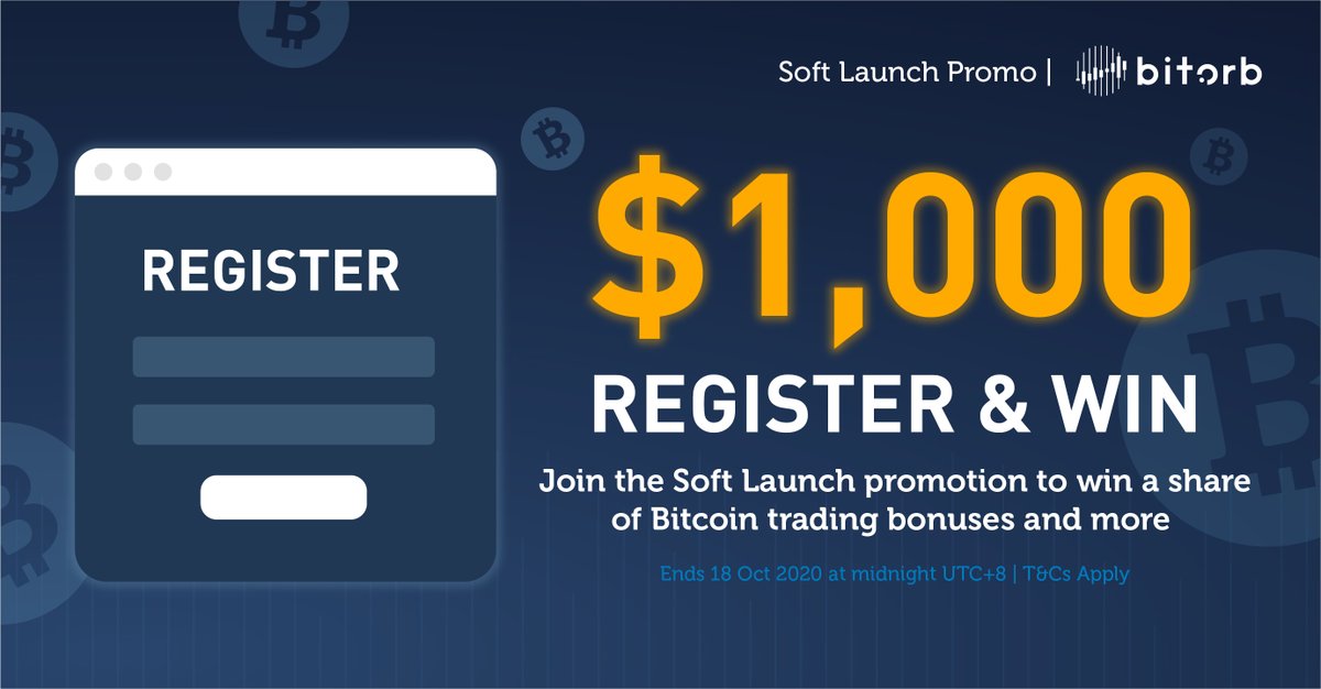 BitOrb_official's tweet photo. Create a BitOrb account and stand a chance to win USD 1,000 worth of Bitcoin trading bonus! 💰
➡️Learn more at https://t.co/5weyXz9wtd
🌐Create BitOrb account at https://t.co/Xkru18q9vK
#BitOrbSoftLaunch #ORBYT #LetsGetIntoORBYT #Promo https://t.co/h8OEa2mE5x