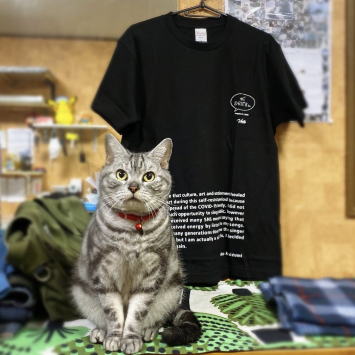 唄うコイズミさんtシャツ 唄うコイズミさんtシャツ