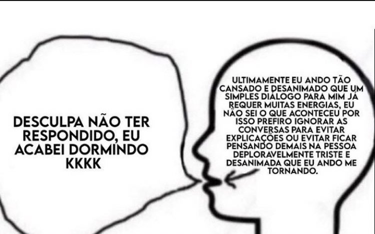 perfil zap triste