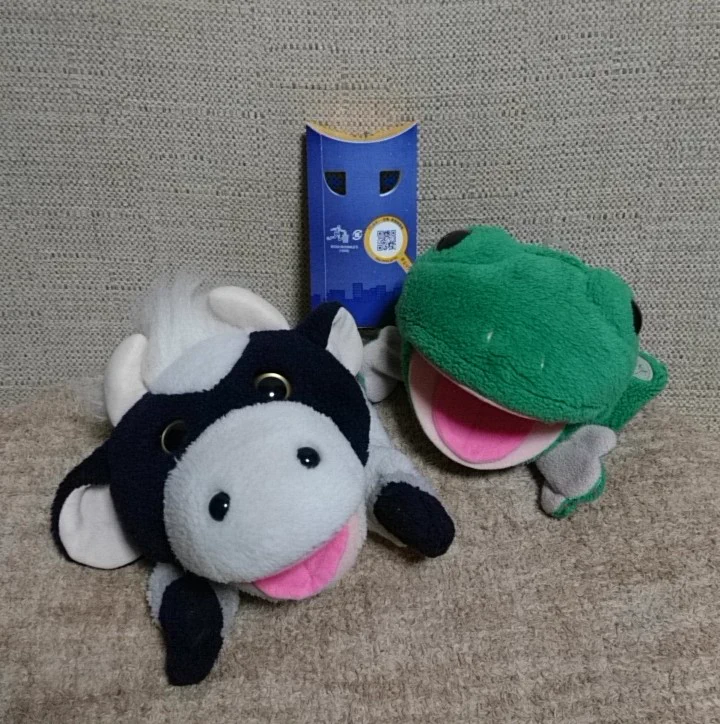 これは違和感なし⁉月見パイとパペットマペットの秀逸なコラボ⁉