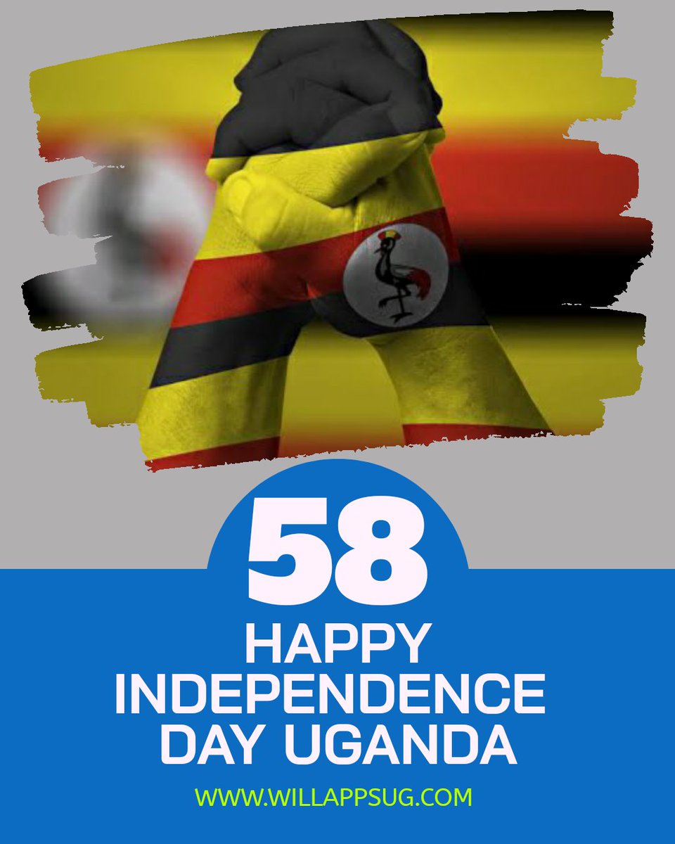 #UGat58

#Willapps wishes you all a happy independence day.

#IndependenceDay #UgandaAt58