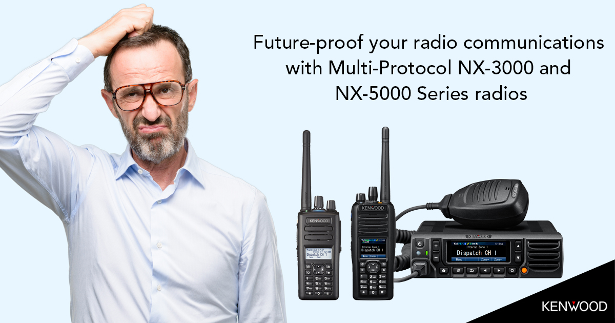 Kenwood_Comms's tweet image. With so many developments in #TwoWayRadio technology, making a #FutureProof choice can be daunting. Thankfully our #MultiProtocol NX3000 and NX5000 Series radios allow you switch to and from #DMR and #NXDN simply and cost-effectively. bit.ly/Multi-protocol