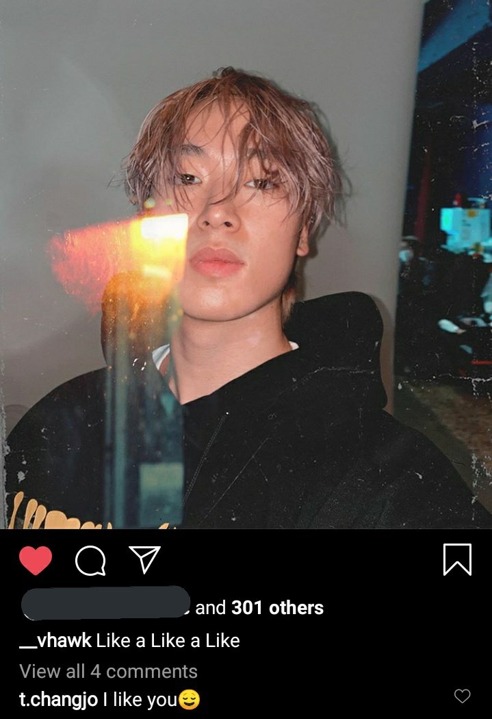 QistinaCJ's tweet photo. Changjo commented on vhawk post๐๐๐ what is this?๐คฃ๐
Vhawk: Like a Like a Like
Changjo: I like you๐
#changjo #teentop #์ฐฝ์กฐ #ํดํ #Vhawk https://t.co/l2ojADaTbu