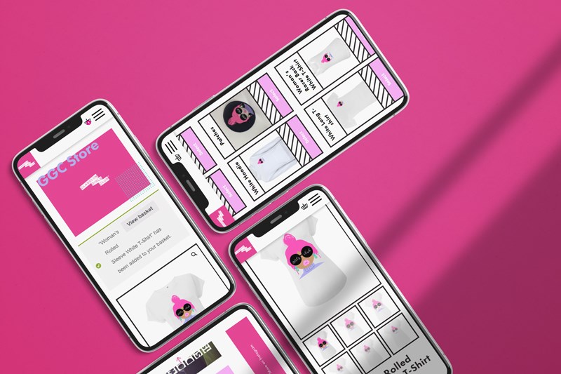 #client <a href="/GlasglowGClub/">Glasglow Girls Club</a> 
Brief #ecommerce shop 
Continuing our work with GGC, we added an #ecommerce  section to their #Website which we launched in 2018, to allow them to sell #merchandise