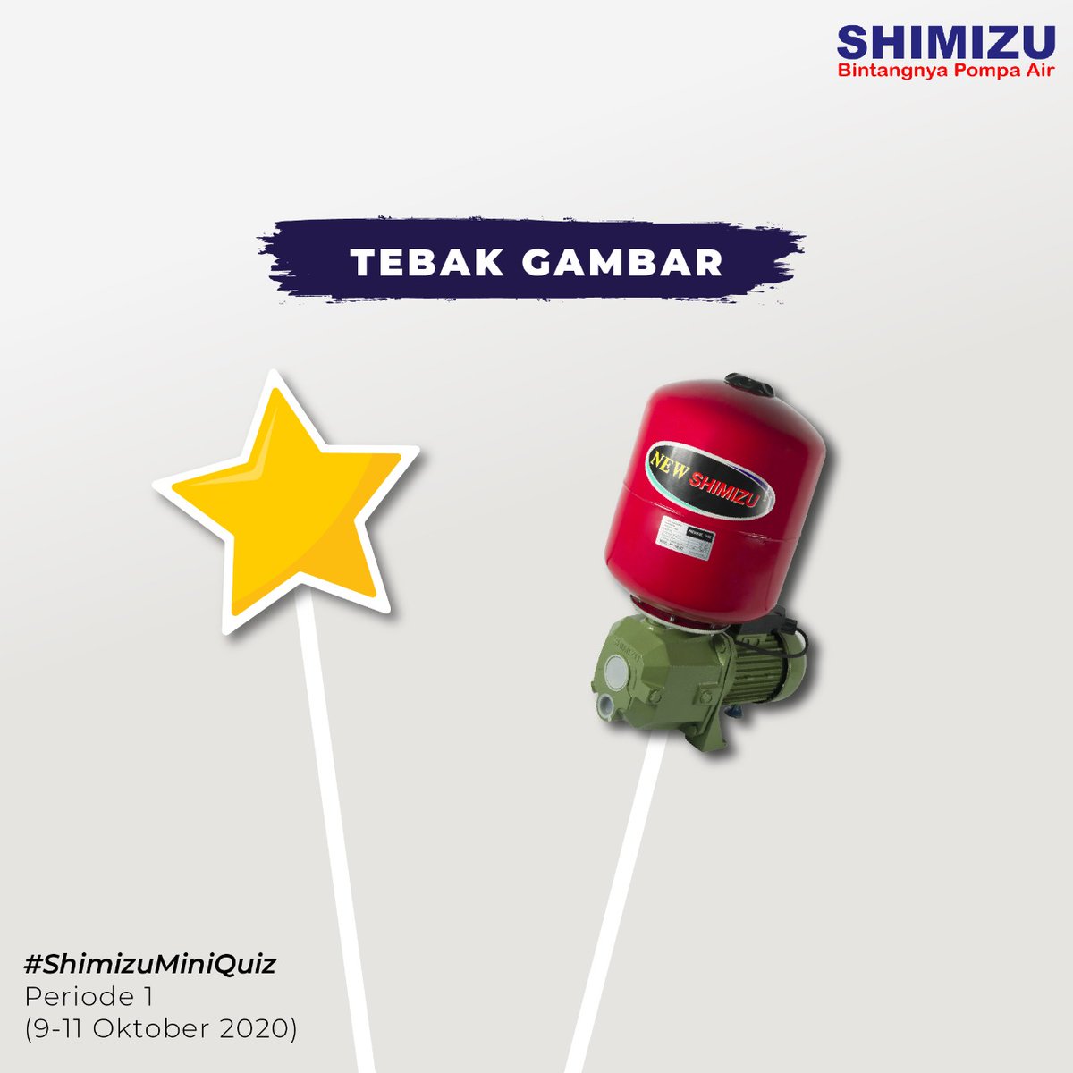 Shimizu_Indo's tweet photo. Syarat dan ketentuan:

1. Gunakan akun sosmed milikmu yang aktif.
2. Satu akun sosmed memiliki satu kesempatan untuk menjawab.
3. Follow Instagram, Twitter, dan Facebook Page dari SHIMIZU Indonesia.
4. LIKE &amp; REPOST postingan ini di instastory atau feeds-mu. https://t.co/b7jed21MXZ