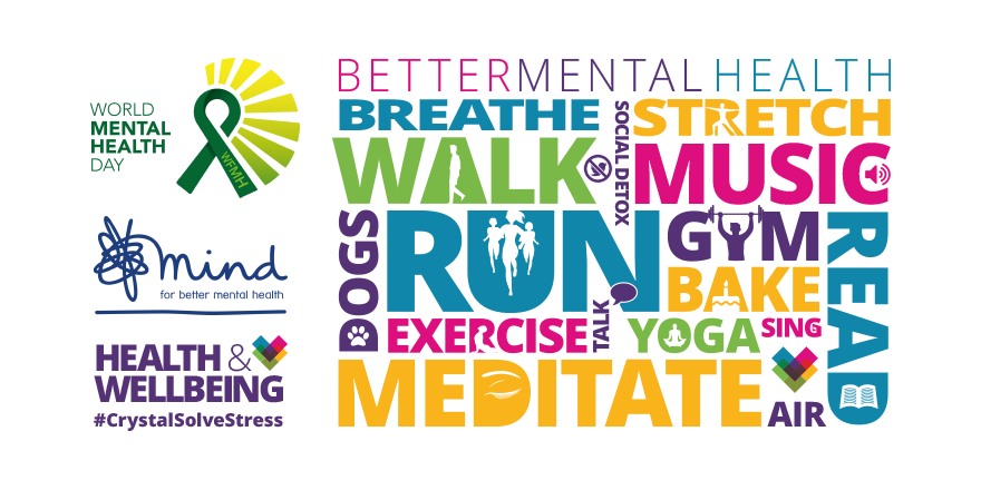 CrystalS_F's tweet photo. In support of #WorldMentalHealthDay &amp; as part of our #Wellbeing campaign with @MindCharity we asked colleagues to tell us what improves their own mental wellbeing. Going for a run🏃‍♂️was the most mentioned method for better mental health.
https://t.co/b2t80JnKgu #CrystalSolveStress https://t.co/C8wL2WN0xg