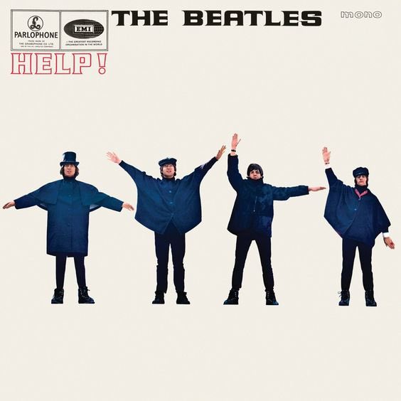 69/ Couverture de l’album « Help ! » des Beatles (1965). Couverture du tome 22 de Jojolion (décembre 2019).