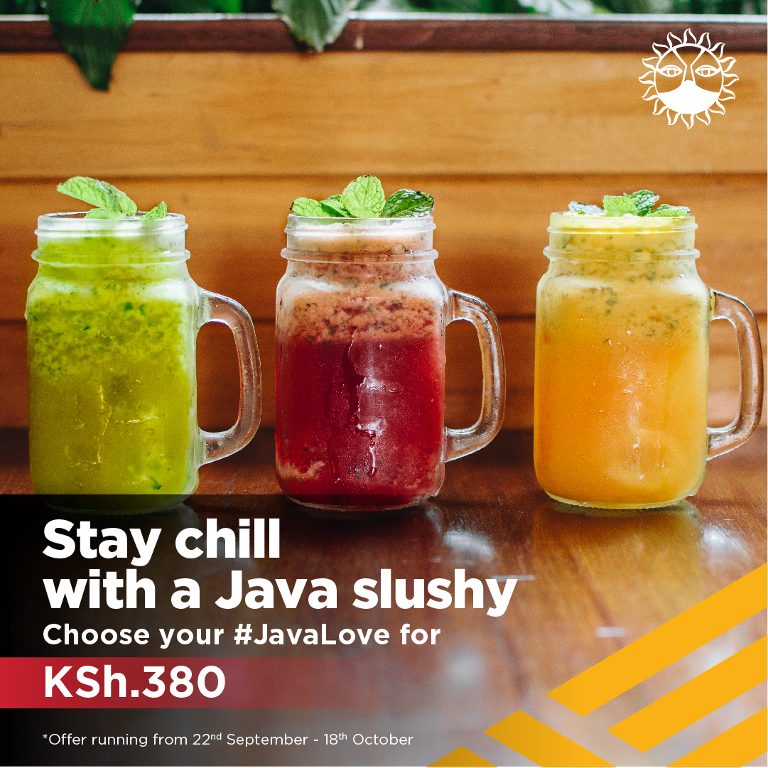 ThikaRoadMall's tweet image. Have you tried the @javahouseafrica Kiwi, Mixed Berry and Peach Slushies yet?
These amazing slushies are set to brighten up your day and perfect for the summer weather we're in!
Get yours today!
#JavaSlushies
#JavaLove
#HealthAndWellnessAtTRM
#PhenomenalCustomerExperieces