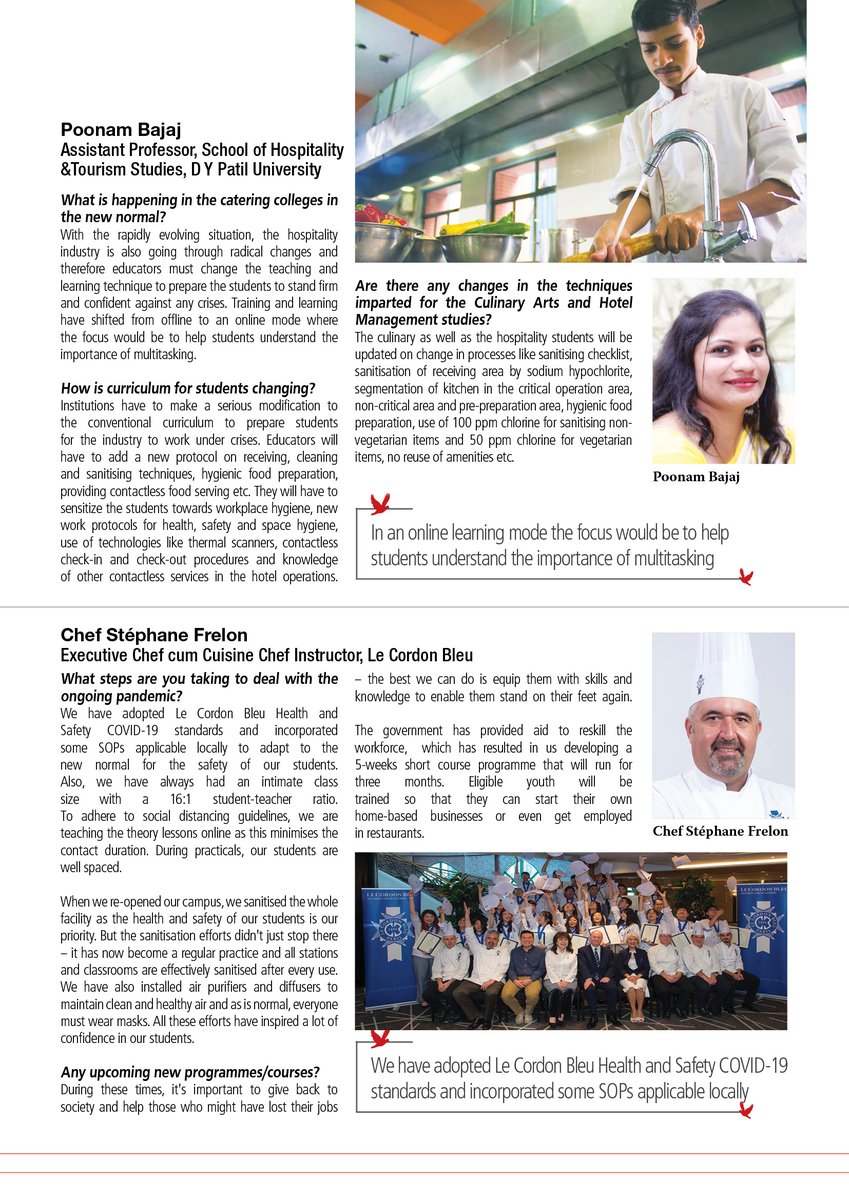 The ongoing pandemic has made students realise the importance of upskilling at all levels and adapting to any situation in order to continue their growth trajectory. 

#FHRAI