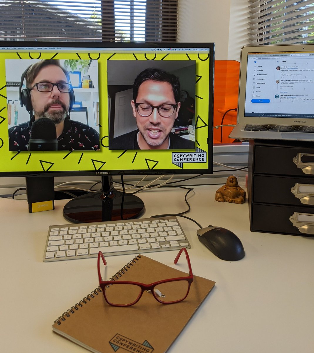 Copy_Bee's tweet image. #CopyCon20  looks a bit different this year! I&apos;m just as excited though, bring it on ✊🏼

#copywritingconference #copywritersunite #copywriting @procopywriters