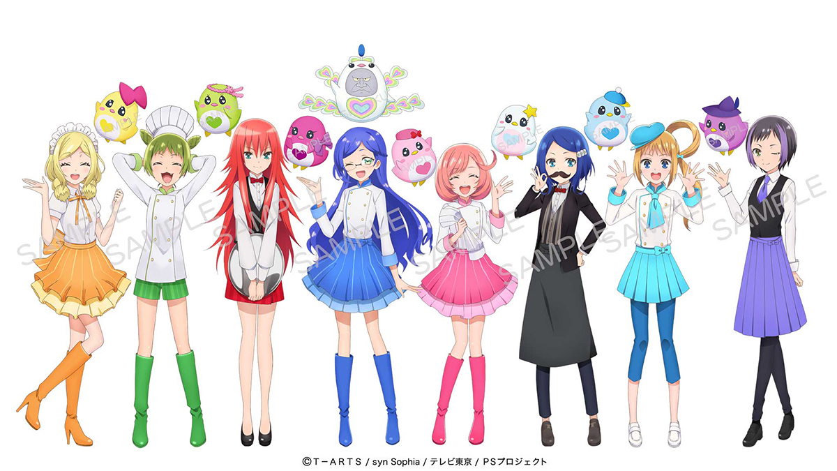 Twitter 上的 アニメ ワッチャプリマジ 公式 プリティーシリーズ10周年 プリズムストーンカフェ 11月開催の第3弾はりんかin プリティーリズム レインボーライブです 本日描き下ろしイラスト解禁 4期エンディングの衣装とペアとも がキュート ミニキャラには