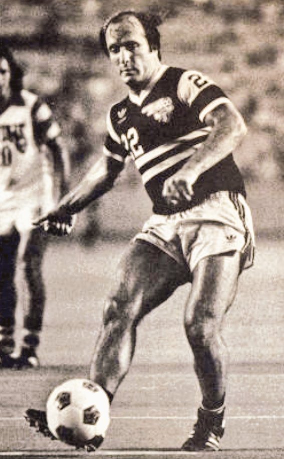 Dick Advocaat in action for Chicago Sting

#ChicagoSting #NASL #Sting