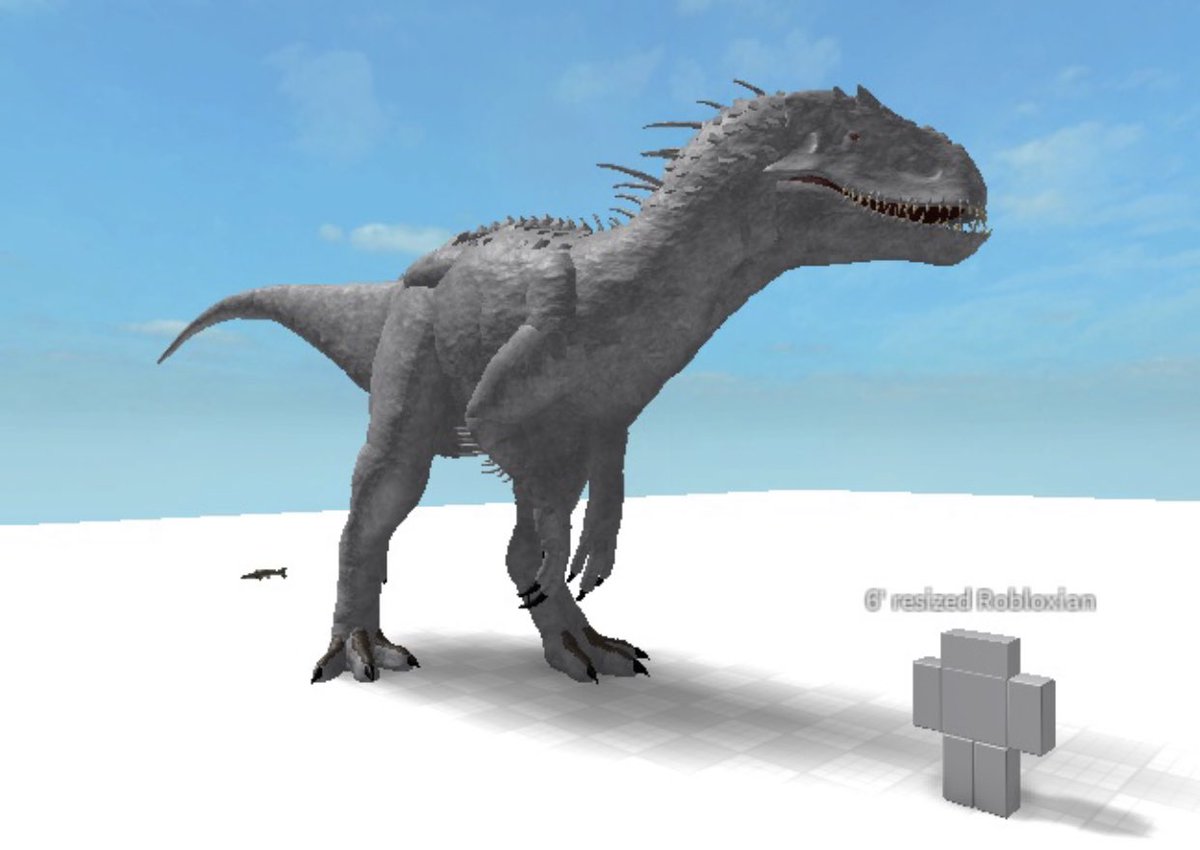 Prestosuchus On Twitter I Made An Indominus Rex Robloxdev Roblox - indominus rex roblox