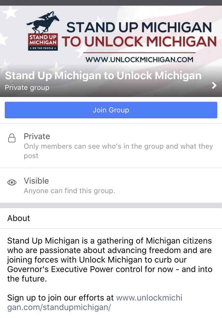 And all those groups on Facebook only opened up or in some cases rebranded from “Patriot” groups on April 14. Remember the “May Day Mutiny?” Here’s our story https://www.truthorfiction.com/operation-gridlock-facebook-may-day-mutiny/