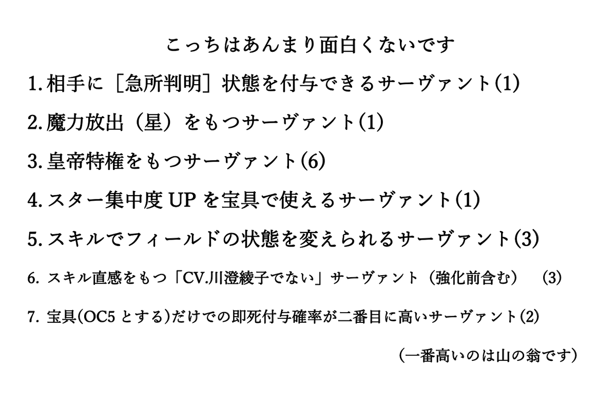 Fgo スキルアイコンからサーヴァントを当てるクイズが結構難しい