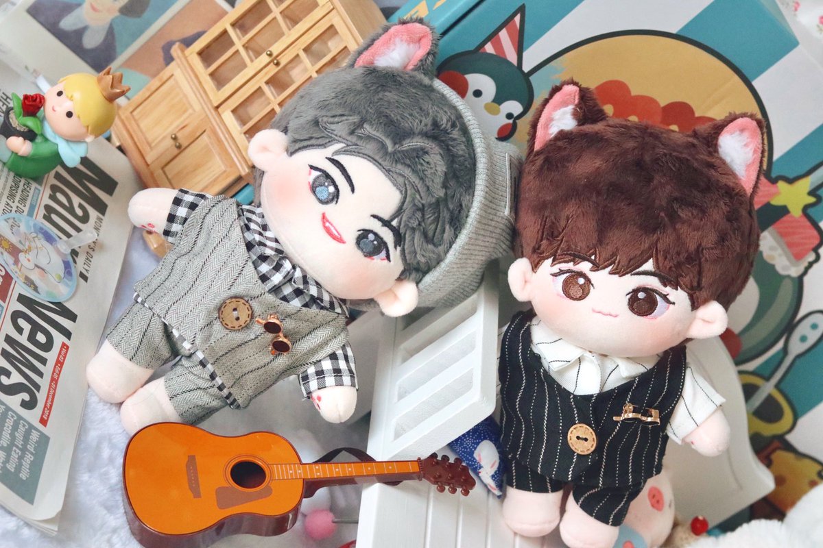 112_chouchou's tweet photo. Choco seoki(초코석이) &amp; Rocko hyuki(로코혁이) are coming🥰🥰🥰

G.O plz dm me~

🗓Time:
10/09~11/11 

Photo by wb @咖啡因重度爱好者W
#kimwooseokdoll #kimwooseok #Chocoseoki #김우석 #김우석인형 #leejinhyukdoll #leejinhyuk #Rockohyuki #이진혁 #이진혁인형 https://t.co/IuhcB2Mhk2